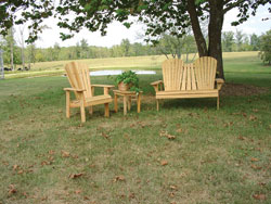 Single and Double Straight Back Chair